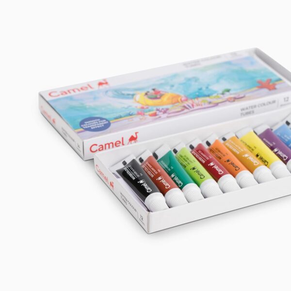 Camel Kokuyo Student Water Color Tube - 5ml Each, 12 Shades