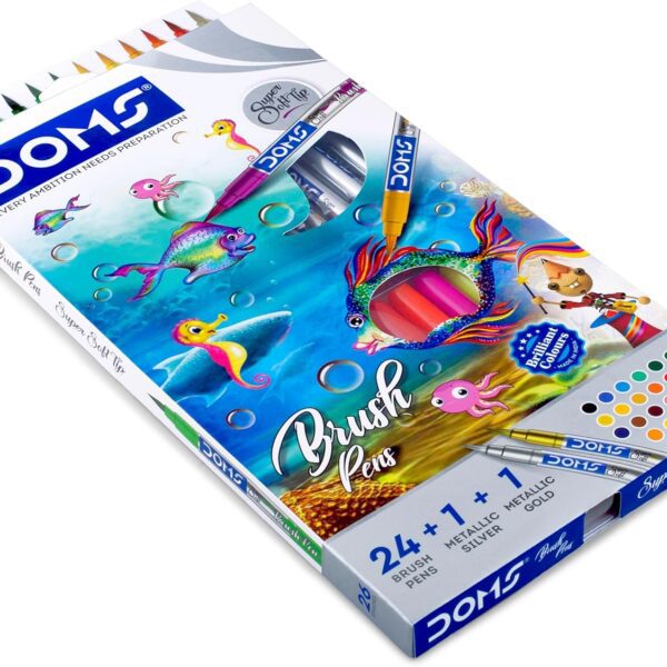 Doms Brush Pens (26 Shades)