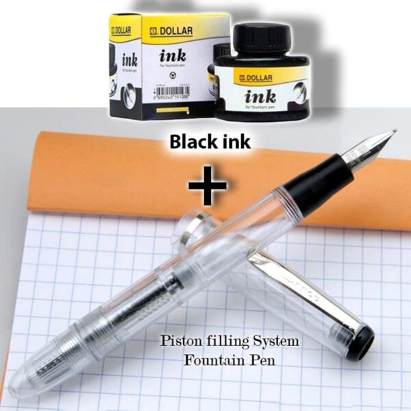 Fountain Pen Dollar with Black ink Set 01 pcs