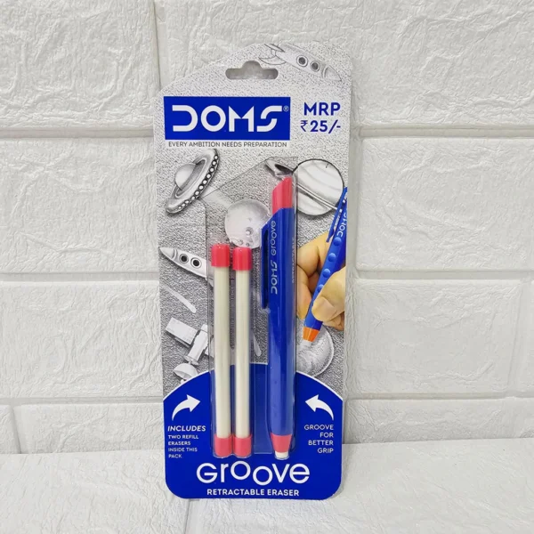 DOMS Groove Retractable Eraser