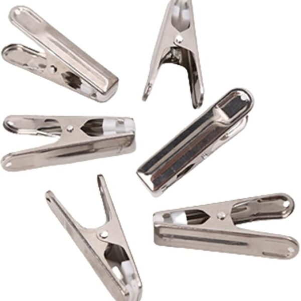 Stainless Steel Cloth Drying Clip20 pcs - Silver