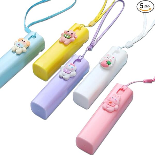 Cute cartoon spray bottle mini portable lanyard sub-bottle travel lotion perfume alcohol disinfection small spray bottle