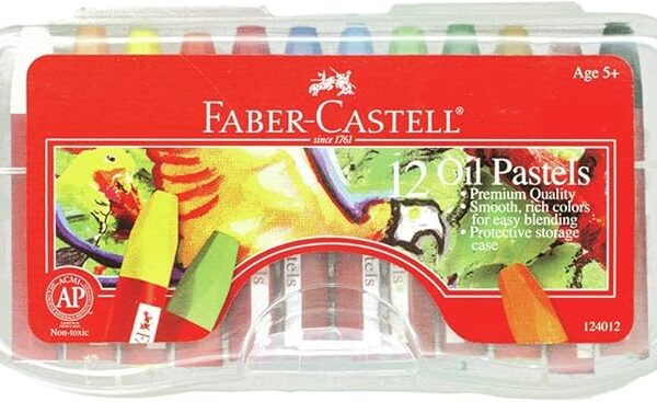 Oil Pastels Color Box- 12Pcs 1 box