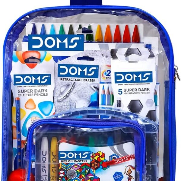 DOMS Smart Kit Combo Pack for Painting , Sketching, Drawing & Learning with an excellent Bag.