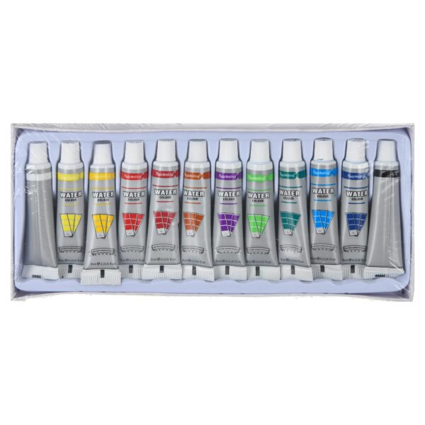 Keep Smiling Water Colour Set (6ML) - 12 Colours