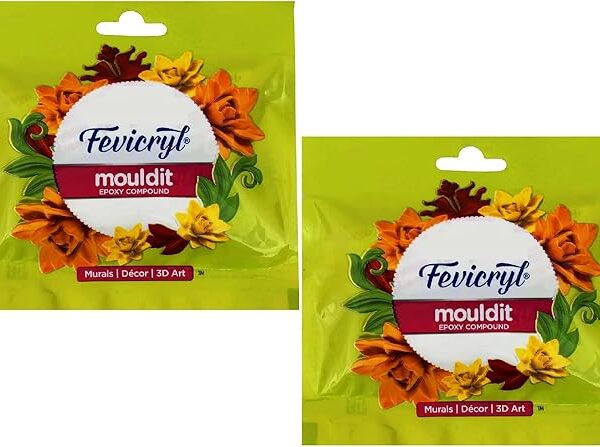 Fevicryl Mouldit Art Clay 50gsm - White