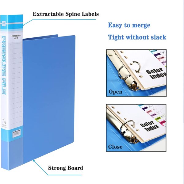 A4 Folder Ring Binder - multicolour ( 1 Pieces)