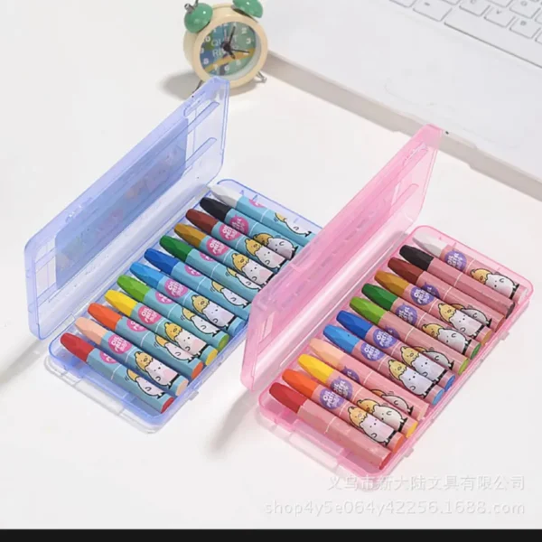 Oil Pastels Color Box- 12Pcs 1 box