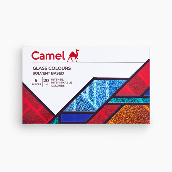 Camel Solvent Based Glass Colour 20ml Each