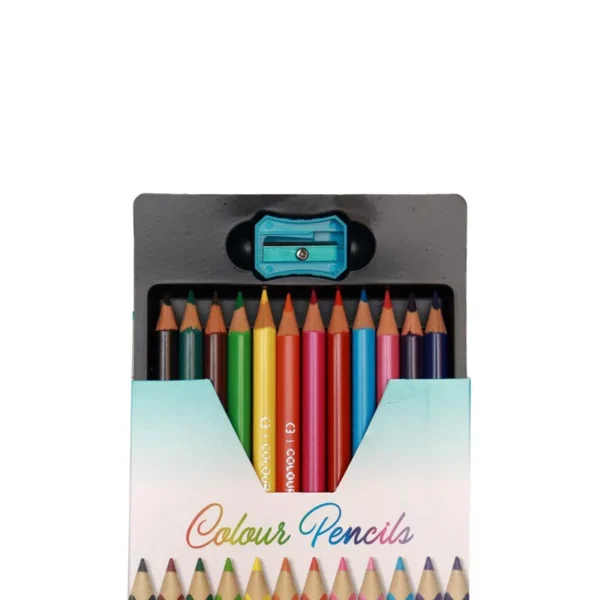 C3 Colour Pencils 12 Triangular Colour Pencils