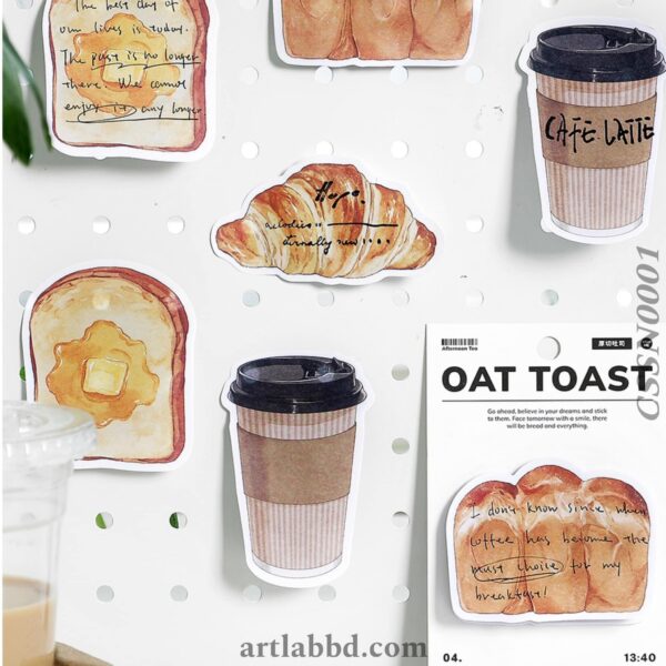 Post-it Notes Bread Coffee Good Weather Series Creative Instagram Notes Messages N Times