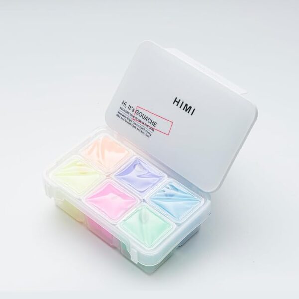HIMI Glow in The Dark Jelly Gouache Paint Set 23ml 6 Colorurs