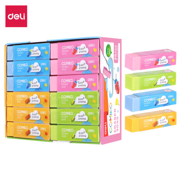 Deli Eraser E3045 - 1 pcs combo