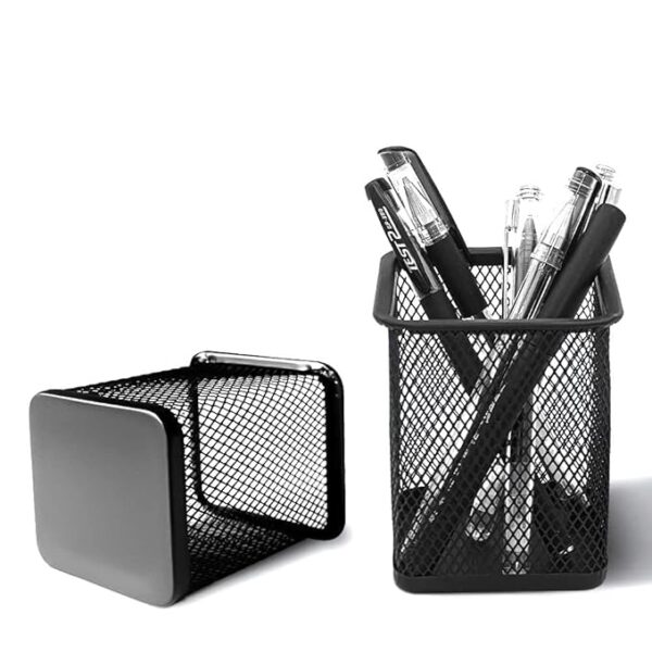 PEN STAND black colour SQUARE China