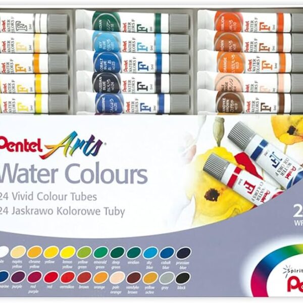 Pentel Water 24 Color Set 5ml tube - WFRS-24