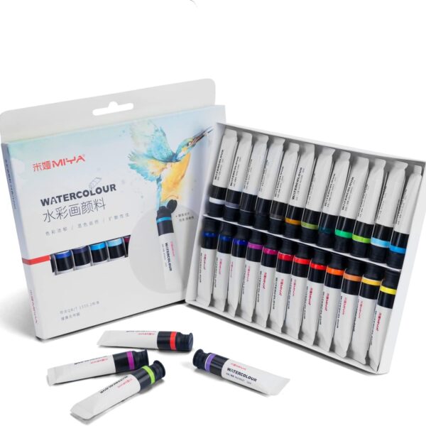 Himi Watercolor Tube Set 12ml 36 Colors
