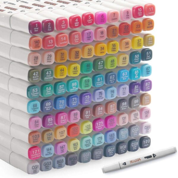 China Dual Tip Art Marker Set 80 pc