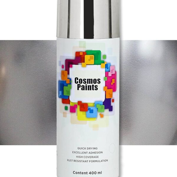 Spray Paint 400ml- Bright Chrome