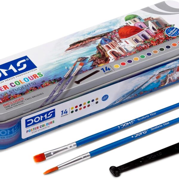 Doms Poster Colour 14pc
