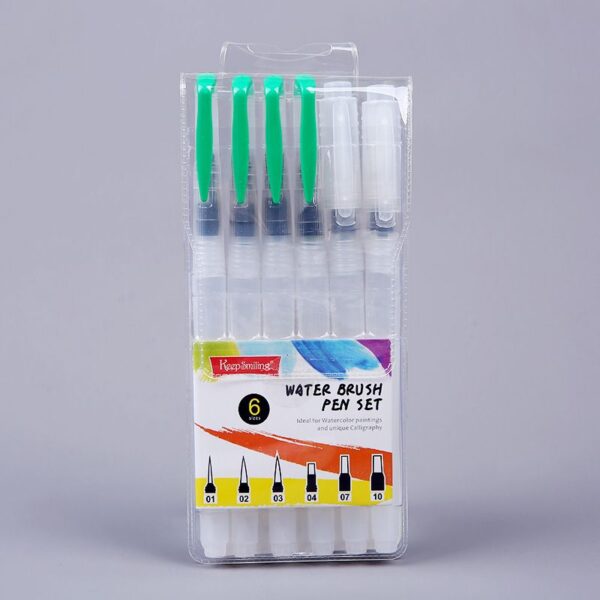 Water brush pen 6 pes set