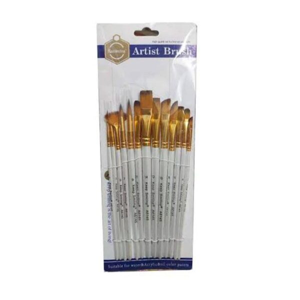 Keep Smiling Mix Brush Set (White)