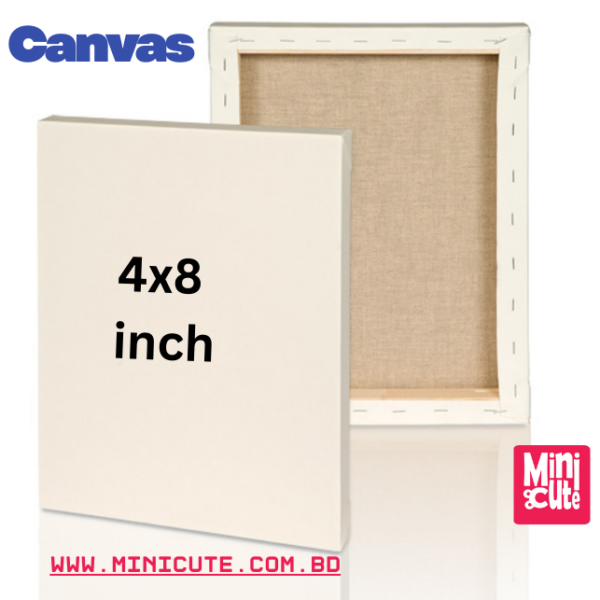 Square Canvas 4x8 inch