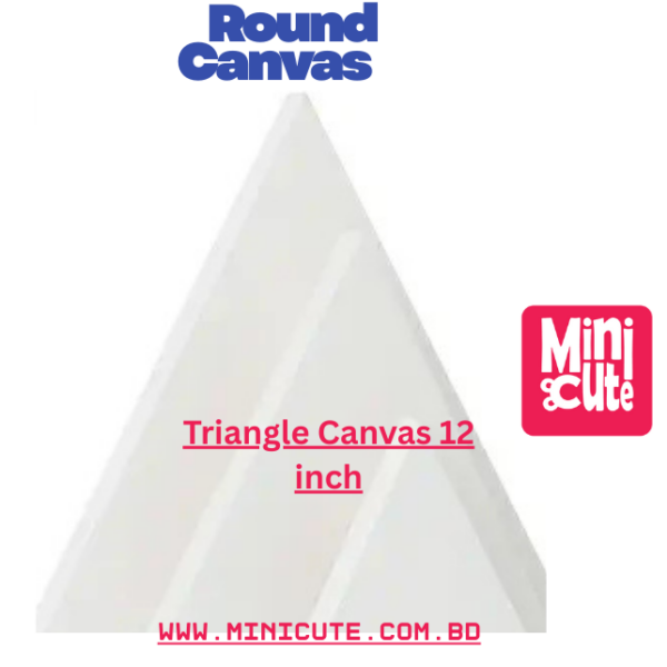 Triangle Canvas 12 inch
