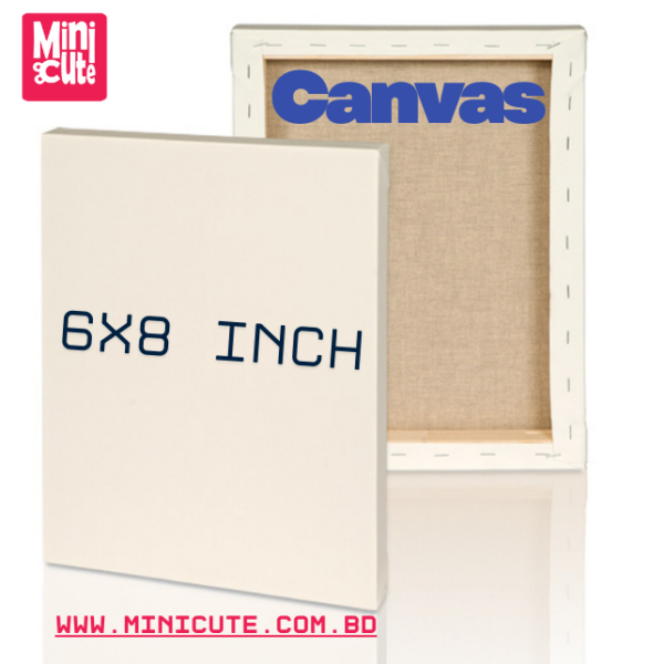 Square Canvas 4x8 inch
