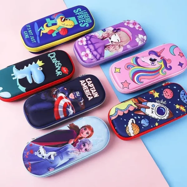 Pencil Case School Pencil Cases Stationery Estuche 3D Space Pen Case Trousse Scolaire Pencil Box