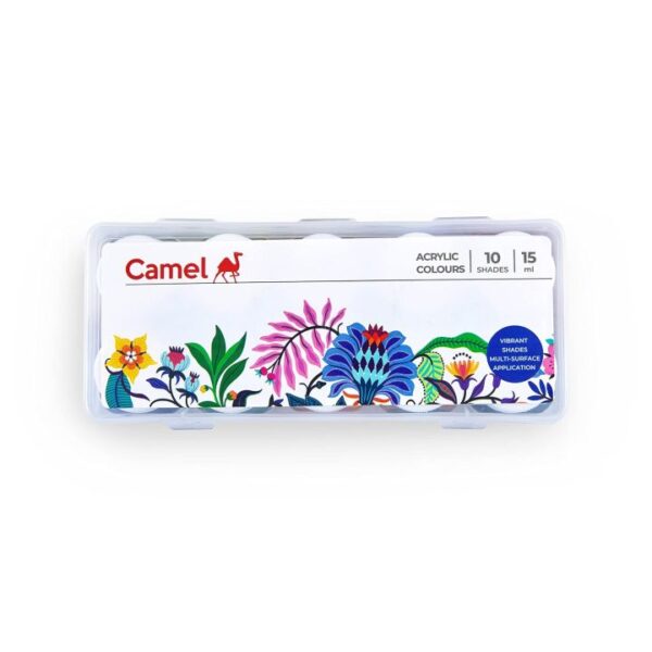 Camel Acrylic Colours 15ml 10 Shades