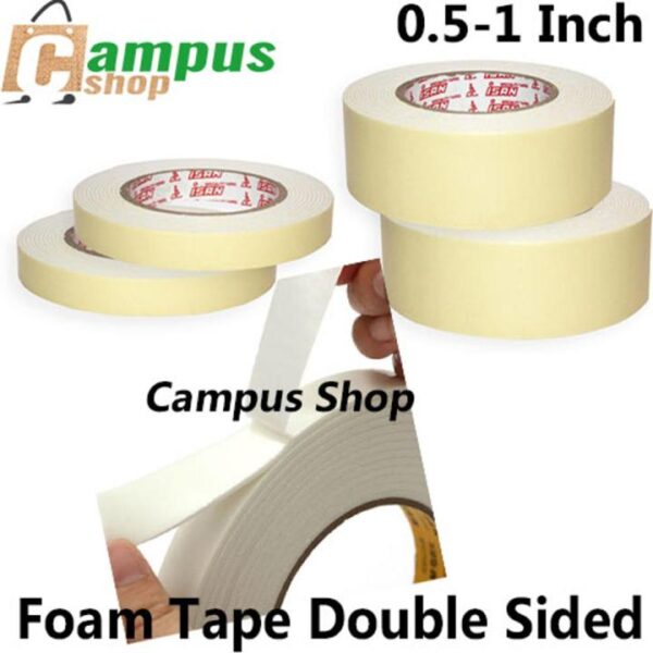 Double Sided Foam Tape 0.5 inch