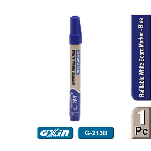 GXin Classic White Board Blue Marker Pen 1 pes